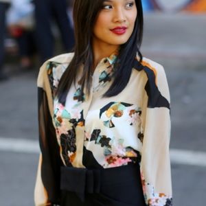 3.1 Phillip Lim Target "Floral Paper" Blouse Sz S